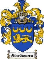 Macgovern coat of arms family crest download