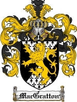 Macgratton coat of arms family crest download