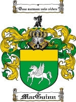 Macguinn coat of arms family crest download