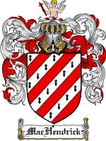 Machendrick coat of arms family crest download