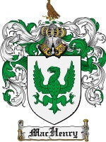 Machenry coat of arms family crest download