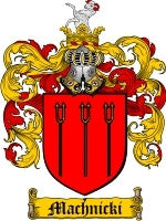 Machnicki coat of arms family crest download