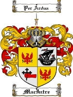 Macintre coat of arms family crest download