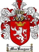 Mackeegan coat of arms family crest download