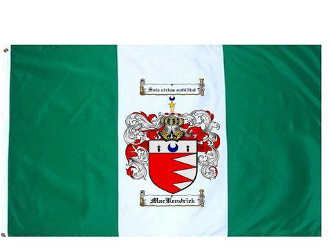 Mackendrick family crest coat of arms flag
