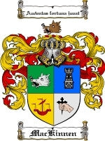 Mackinnen coat of arms family crest download