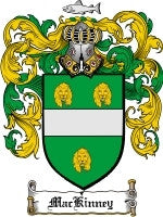 Mackinney coat of arms family crest download
