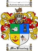 Mackinning coat of arms family crest download