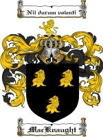 Macknaught coat of arms family crest download