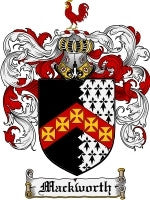 Mackworth coat of arms family crest download