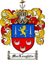 Macloughlin coat of arms family crest download