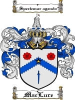 Maclure coat of arms family crest download