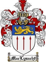 Maclysacht coat of arms family crest download