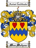 Macmehon coat of arms family crest download