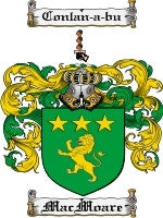 Macmoare coat of arms family crest download