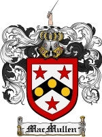 Macmullen coat of arms family crest download