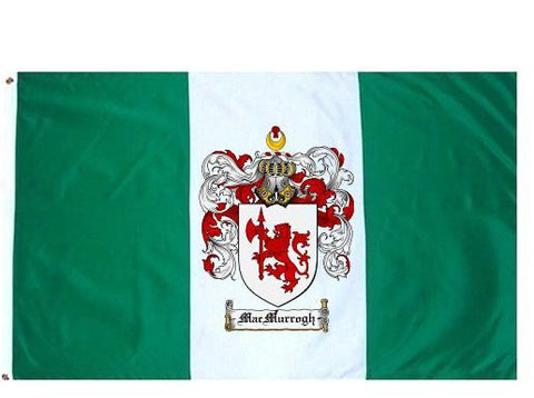Macmurrogh family crest coat of arms flag