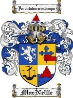 Macneille coat of arms family crest download