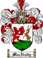 Macnulty coat of arms family crest download