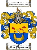 Macphersone coat of arms family crest download