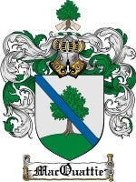 Macquattie coat of arms family crest download