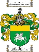 Macquin coat of arms family crest download