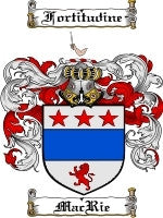 Macrie coat of arms family crest download