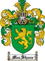 Macshane coat of arms family crest download