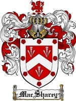 Macsharey coat of arms family crest download