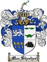Macsheehee coat of arms family crest download