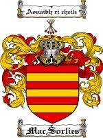 Macsorlies coat of arms family crest download