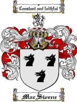 Macswene coat of arms family crest download