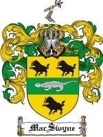 Macswyne coat of arms family crest download