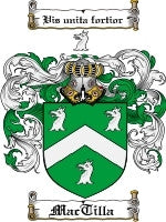 Mactilla coat of arms family crest download