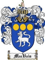 Macvais coat of arms family crest download