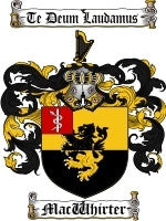 Macwhirter coat of arms family crest download