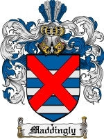 Maddingly coat of arms family crest download