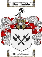 Maddison coat of arms family crest download