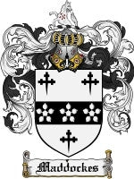 Maddockes coat of arms family crest download