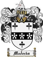 Madocks coat of arms family crest download