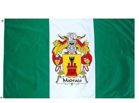 Madrazo family crest coat of arms flag