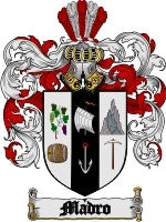 Madro coat of arms family crest download