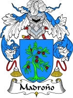 Madrono coat of arms family crest download