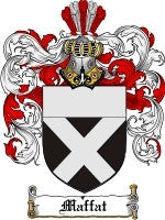 Maffat coat of arms family crest download