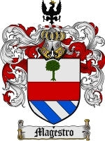 Magestro coat of arms family crest download