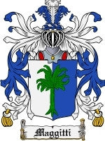 Maggitti coat of arms family crest download