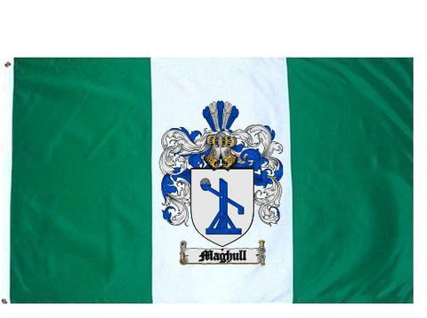 Maghull family crest coat of arms flag