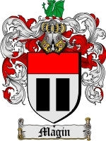 Magin coat of arms family crest download