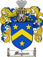 Magnan coat of arms family crest download
