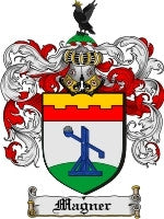 Magner coat of arms family crest download